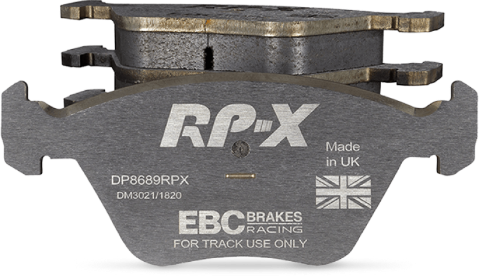 Picture of EBC Racing 98-05 Porsche 911 996 Carrera 2 3-4L Cast Iron Rotor Only RP-X Front Brake Pads
