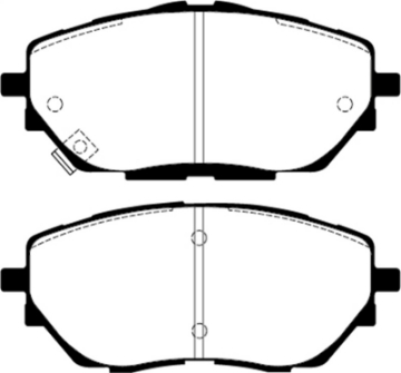 Picture of EBC 17+ Toyota C-HR 2-0L Ultimax Front Brake Pads