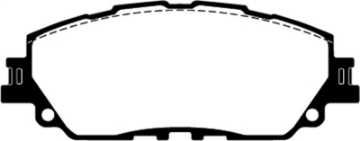 Picture of EBC 19+ Lexus ES300H 2-5L Hybrid Ultimax Front Brake Pads