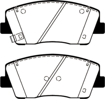 Picture of EBC 19+ Genesis G70 2-0L Turbo Ultimax Front Brake Pads