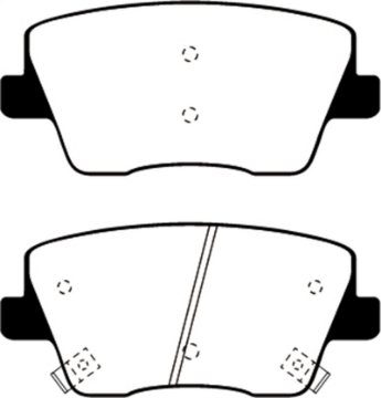Picture of EBC 2019+ Hyundai Veloster Turbo N 2nd Gen 2-0L Ultimax Rear Brake Pads