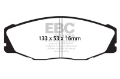 Picture of EBC 93-95 Toyota T100 Pick Up 1-2 Ton 2WD Ultimax Front Brake Pads
