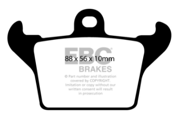 Picture of EBC 12-14 Dodge SRT Viper Parking Brake Ultimax2 Rear Brake Pads