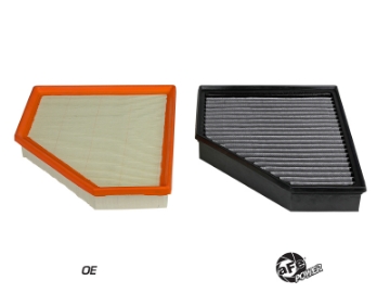 Picture of aFe Magnum FLOW OE Replacement Filter w- Pro Dry S Media 2020 Toyota Supra A90 L6-3-0L t