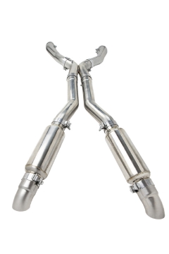 Picture of Kooks 79-95 Ford Mustang 5-0L 4V Coyote 3in x 3in Stainless Steel Race Exhaust Kit