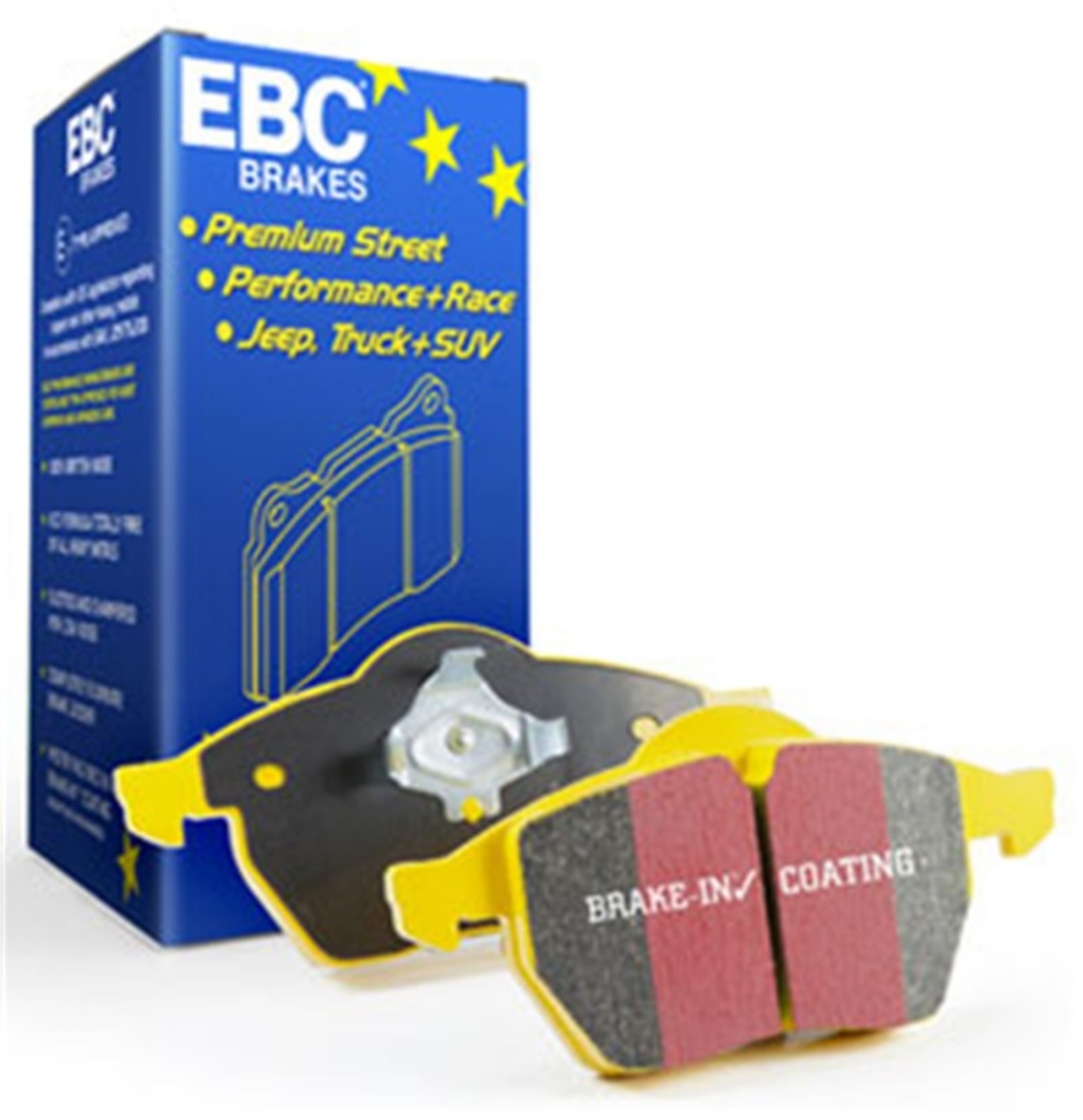 Picture of EBC 12-15 Hyundai Veloster 1-6 Turbo Yellowstuff Front Brake Pads