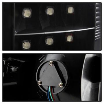 Picture of Spyder 13-18 Dodge Ram 2500-3500 LED Tail Lights LED Model Only - All Black ALT-YD-DRAM13-LED-BKV2