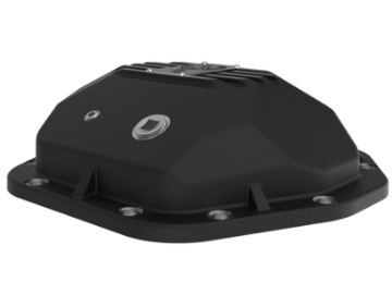 Picture of aFe Power Pro Series Dana 44 Front & Rear Diff Cover Black w- Mach Fins 97-18 Jeep Wrangler TJ-JK