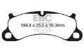 Picture of EBC 12-15 Porsche 911 991 Cast Iron Rotor only 3-8 Carrera S Redstuff Front Brake Pads