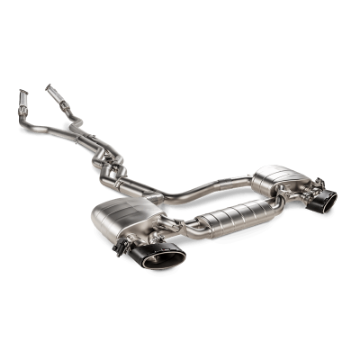 Picture of Akrapovic 20-22 Audi RS6 Avant C8 Evolution Line Cat Back Titanium Req Link Pipe Set