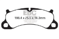 Picture of EBC 12-15 Porsche 911 991 Cast Iron Rotor only 3-8 Carrera S Yellowstuff Front Brake Pads