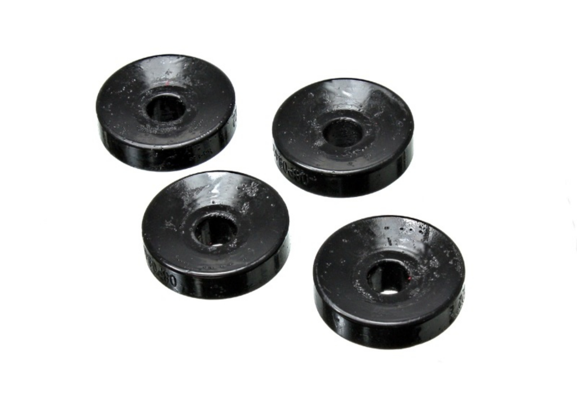 Picture of Energy Suspension 06-11 Honda Civic SI Black Rear Shock Upper Bushing Set