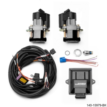 Picture of Wilwood Electronic Parking Brake Rear Retrofit Kit - 0-810in Rotor Black