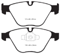 Picture of EBC 13+ BMW X1 2-0 Turbo 28i Greenstuff Front Brake Pads