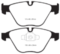 Picture of EBC 13+ BMW X1 2-0 Turbo 28i Greenstuff Front Brake Pads