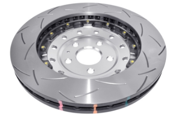 Picture of DBA 06-17 Audi RS3 4V Sedan 5000 Fully Assembled 2-Pc Silver Hat T3 Slot Rotor