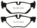 Picture of EBC 13+ BMW X1 2-0 Turbo 28i Redstuff Rear Brake Pads