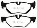 Picture of EBC 13+ BMW X1 2-0 Turbo 28i Redstuff Rear Brake Pads