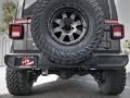 Picture of aFe MACH Force-Xp 2-5in 409SS Axle-Back Hi-Tuck Exh Sys w- Pol Tip 18-20 Jeep Wrangler JL V6 3-6L