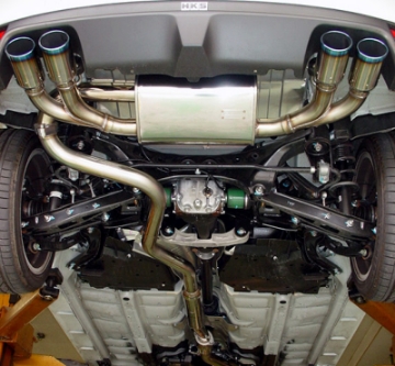 Picture of HKS 2008 STi 65mm Stainless Steel Mid-Pipe only compatible w- hks31021-AF012 or Stock Muffler