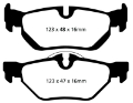 Picture of EBC 13+ BMW X1 2-0 Turbo 28i Yellowstuff Rear Brake Pads