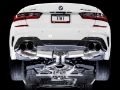 Picture of AWE Tuning 2019+ BMW M340i G20 Non-Resonated Touring Edition Exhaust - Quad Diamond Black Tips