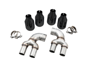 Picture of AWE Tuning 2019+ BMW M340i G20 OE-Config-To-Quad Tip Conversion Kit - Diamond Black Tip