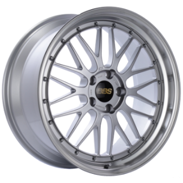 Picture of BBS LM 18x11 5x130 ET56 Diamond Silver Center Diamond Cut Lip Wheel