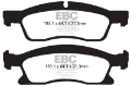 Picture of EBC 13+ Dodge Durango 5-7 Redstuff Front Brake Pads