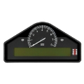 Picture of Autometer Stack Race Display Pre-Configured 0-8K RPM PSI-DEG-F-MPH