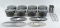 Picture of Mahle MS Chevrolet LS 5-3L Piston Set 327cid 3-790in Bore 3-622 Stroke -4-2cc 9-7 CR Set of 8