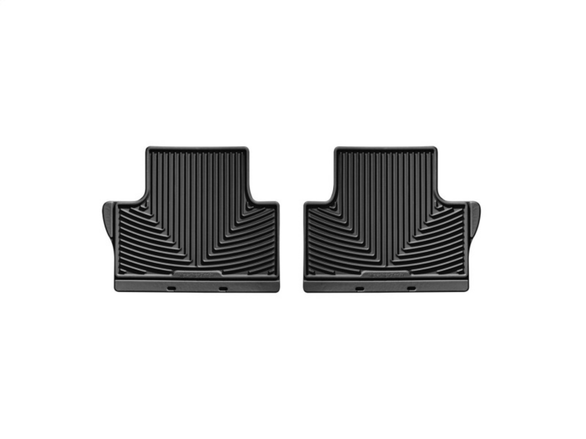 Picture of WeatherTech 07-14 Volvo S80 Rear Rubber Mats - Black