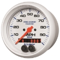 Picture of Autometer Gauge GPS Speedometer 3-3-8in 100 MPH Marine White Gauge