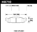 Picture of Hawk 11-19 Ford Explorer - Taurus HPS 5-0 Front Brake Pads