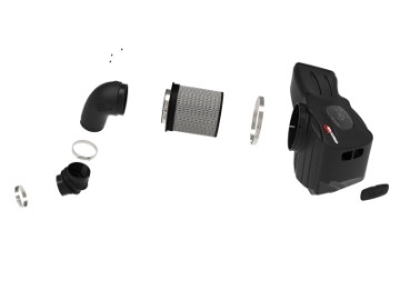 Picture of aFe POWER Momentum HD Cold Air Intake System w- Pro Dry S Media 19-20 RAM Diesel Trucks L6-6-7L td