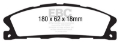 Picture of EBC 13+ Ford Explorer 3-5 Twin Turbo 4WD Ultimax2 Front Brake Pads