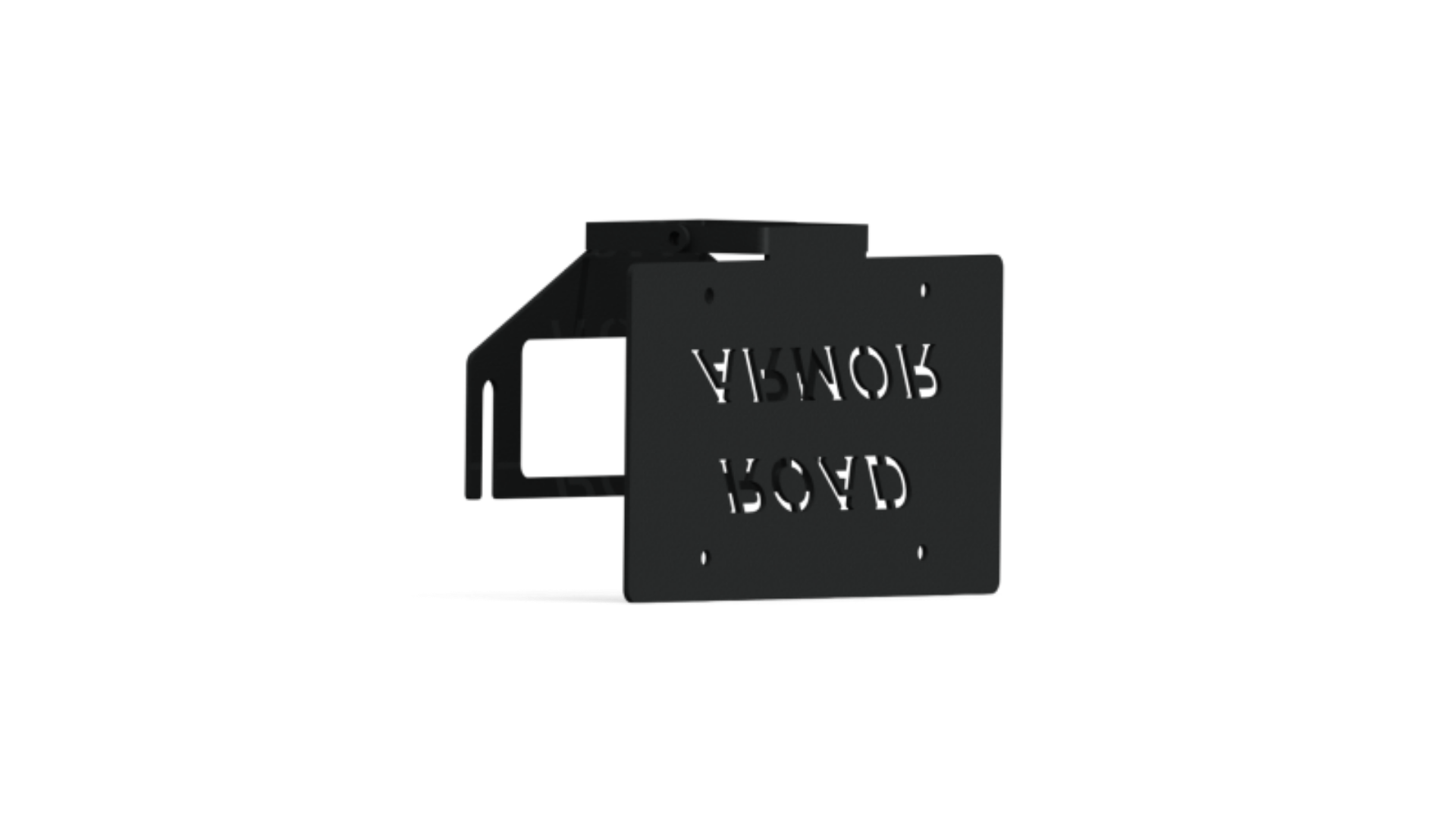 Picture of Road Armor 3-6in Offset Fairlead Mount - Tex Blk
