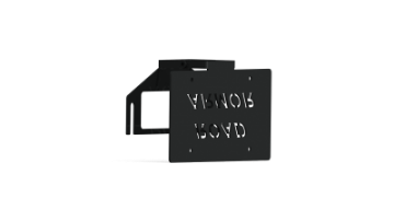Picture of Road Armor 3-6in Offset Fairlead Mount - Tex Blk