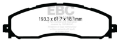 Picture of EBC 13+ Ford F250 inc Super Duty 6-2 2WD Extra Duty Rear Brake Pads