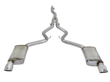Picture of aFe MACHForce XP Exhausts Cat-Back SS-304 EXH w- Polished Tips 15-16 Ford Mustang EcoBoost 2-3L t