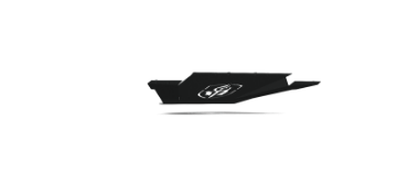 Picture of Road Armor 15-19 GMC 2500 SPARTAN Front Bumper Bolt-On Skid Plate - Tex Blk