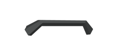 Picture of Road Armor 13-18 Ram 1500 SPARTAN Front Bumper Bolt-On Pre-Runner Guard - Tex Blk