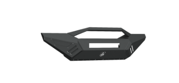 Picture of Road Armor 18-20 Jeep Wrangler JL Spartan Front Bumper Bolt-on w-Pre-Runner Guard - Tex Blk