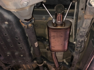 Picture of aFe ROCK BASHER 2-5in 409 SS Cat-Back Exhaust - 16-20 Toyota Tacoma L4-2-7L - V6-3-5L