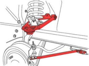 Picture of SPC Performance Steel Upper Adjustable Control Arm & Caster Rod 64-5-66 Ford Mustang Pair