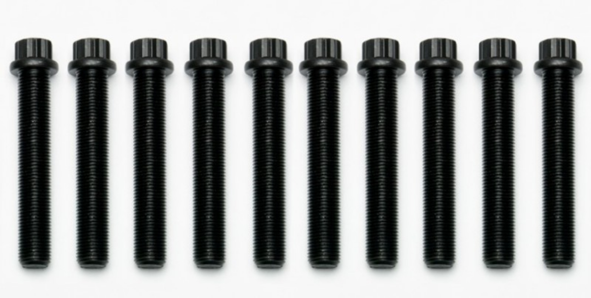 Picture of Wilwood Bolt Kit 1-2-20x3-00 LG 12 PTCS - 10 Pack Black