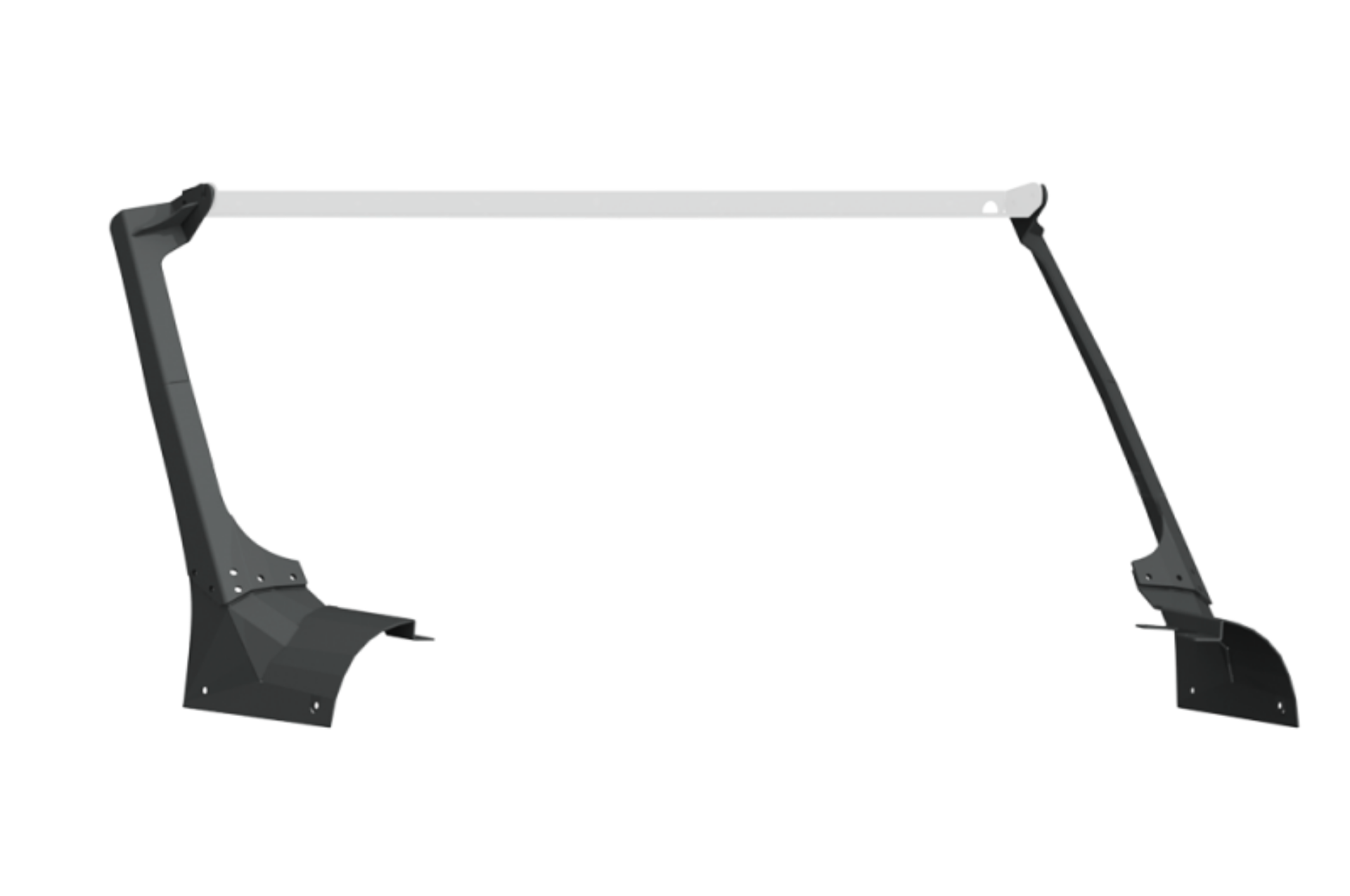 Picture of Road Armor 18-20 Jeep Wrangler JL Stealth A-Pillar Light Mounts 51-5in - Tex Blk