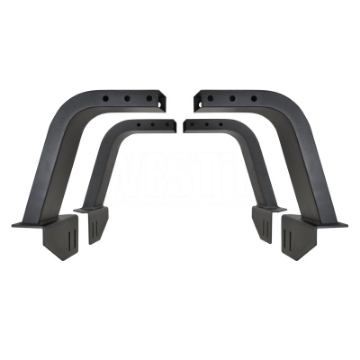 Picture of Westin 05-21 Toyota Tacoma Overland Cargo Rack Base - Textured Black
