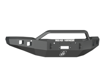 Picture of Road Armor 14-15 GMC 1500 Stealth Front Winch Bumper w-Pre-Runner Guard - Tex Blk