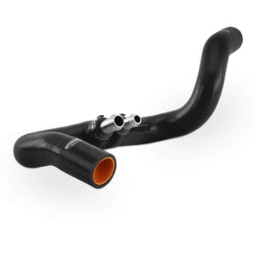 Picture of Mishimoto 2018+ Jeep Wrangler JL - Gladiator JT 3-6L AT Black Silicone Radiator Coolant Hose Kit
